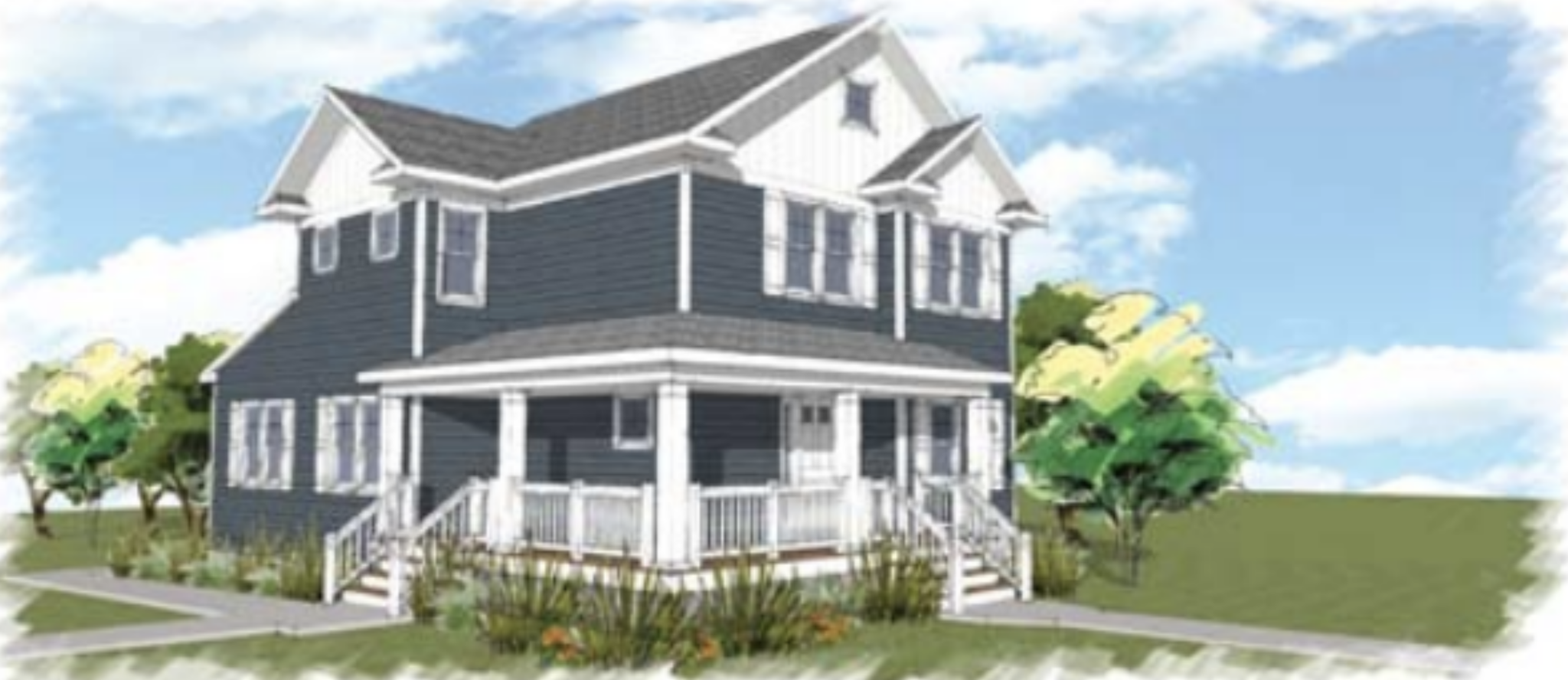 New Single Family Residence Fusion Architecture